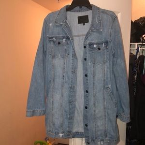 Sanctuary distressed jean jacket